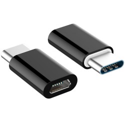 Micro USB-B Female To USB Type-C Male Converter Adapter for Raspberry Pi 4 Micro USB-B Female To USB Type-C Male Converter Adapter for Raspberry Pi 4