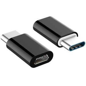 Micro USB-B Female To USB Type-C Male Converter Adapter for Raspberry Pi 4