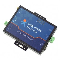 USR-G781-E Industrial Serial RS232 RS485 to 4G LTE Modem (Power Adapter/ Serial Cable Included) USR-G781-E Industrial Serial RS232 RS485 to 4G LTE Modem (Power Adapter/ Serial Cable Included)