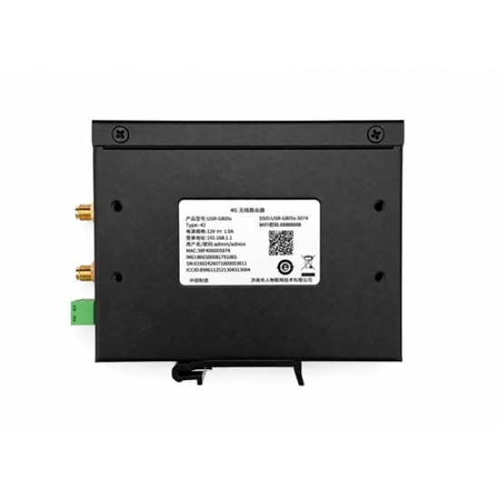 USR-G805S Industrial 4G LTE Dual SIM VPN Router | Multi-Network Cellular Gateway | Industrial IoT Router