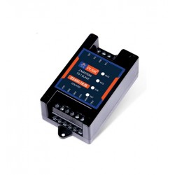 USR‑HUB201S-DC Industrial Grade RS485 HUB - 2 Master to 1 Slaves - 3kV Optical Isolation