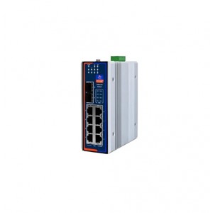 USR-ISG1208s-SFP 10-Port Gigabit Ethernet Switch - 2 SFP ETH Port + 8 Gigabit Coper ETH Port - Layer 2 Managed - DC 12-52V
