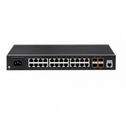 USR-ISGX424-SFP Industrial-Grade 28-Port Gigabit Ethernet Switch – 24 Gigabit ETH Ports + 4 SFP Ports – Layer 3 Managed - AC 110-240V