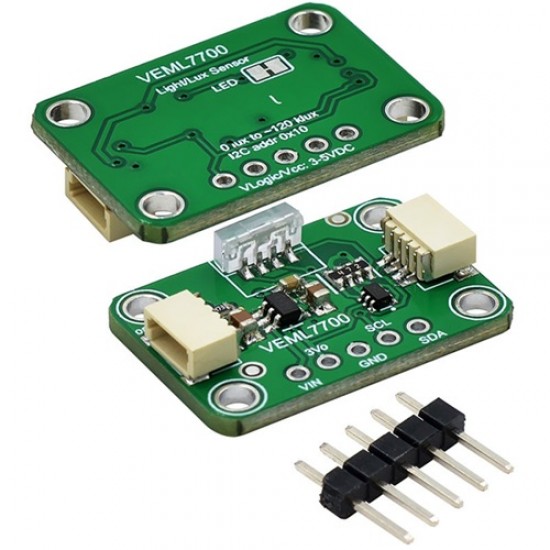VEML7700 Digital Ambient Light Sensor Breakout Board | I2C Light Intensity Module VEML7700 Digital Ambient Light Sensor Breakout Board | I2C Light Intensity Module