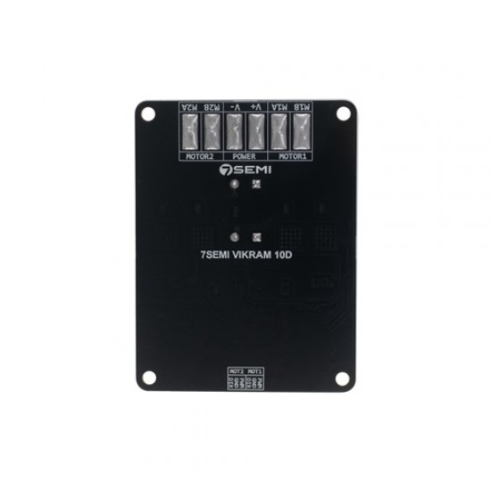 7Semi VIKRAM-3010D Dual DC Motor Driver | 6V–30V Input, 10A Dual Channel (MPN:MD-10121)