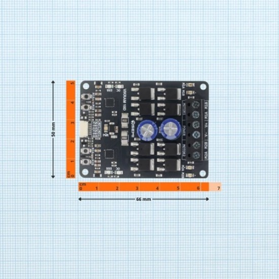 7Semi VIKRAM-3010D Dual DC Motor Driver | 6V–30V Input, 10A Dual Channel (MPN:MD-10121)