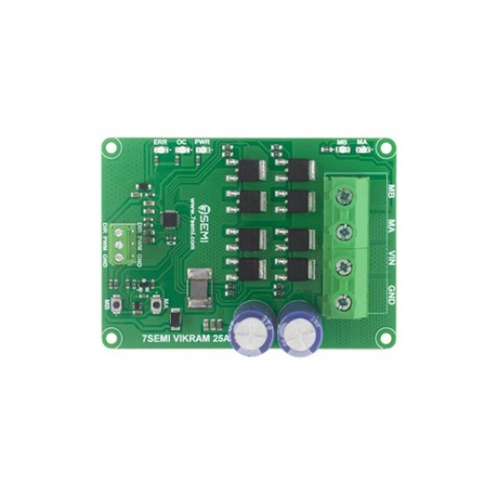 Vikram-3025 DC Motor Driver – 6V–30V Input, 25A Single Channel