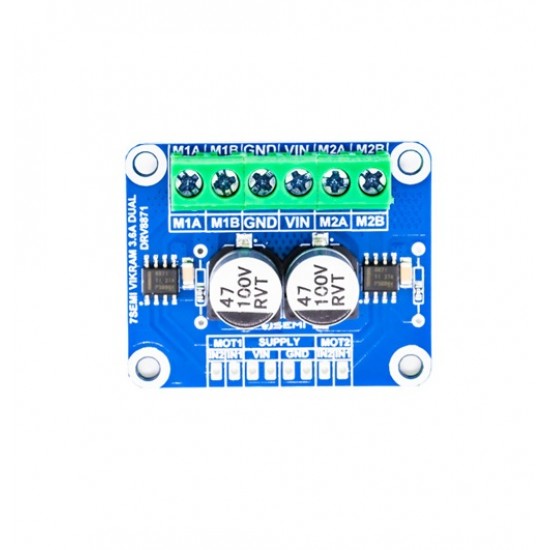 Vikram-453R6D 45V 3.6A DRV8871 Dual Channel Motor Driver (2 Channel) Vikram-453R6D 45V 3.6A DRV8871 Dual Channel Motor Driver (2 Channel)