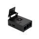 Waveshare Aluminum Alloy Cooling Case For VisionFive2 Lite, Comes With Heatsink And Cooling Fan, With Camera Holder, Supports Installing IMX219 Series Camera Modules