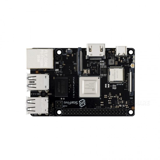 VisionFive2 Lite 4GB Wireless - RISC-V Single Board Computer, JH-7110S Processor With Integrated 3D GPU, Based On Linux VisionFive2 Lite 4GB Wireless - RISC-V Single Board Computer, JH-7110S Processor With Integrated 3D GPU, Based On Linux