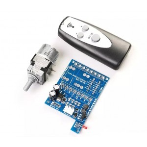 Panel Mount Motorized Volume Control 100K IR remote Control for Audio Amplifier Panel Mount Motorized Volume Control 100K IR remote Control for Audio Amplifier