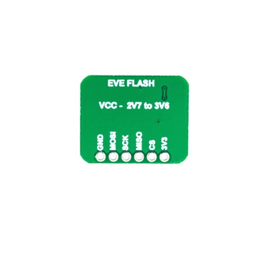 128Mbit Serial Flash Memory SPI Breakout - W25Q128JWSIQ (BO-10114) 128Mbit Serial Flash Memory SPI Breakout - W25Q128JWSIQ (BO-10114)