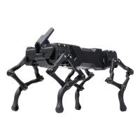 WAVEGO Basic (Unassembled), 12-DOF Bionic Dog-Like Robot, Open Source for ESP32 And PI4B, Facial Recognition, Color Tracking, Motion Detection