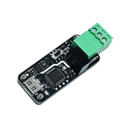 WeAct Studio USB to CAN/CAN FD Module – CAN Bus Analyzer & Debugger with SLCAN and Cangaroo Support