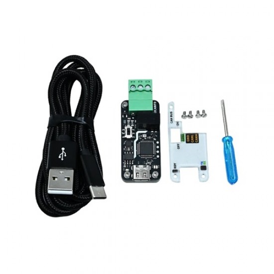 WeAct Studio USB to CAN/CAN FD Module – CAN Bus Analyzer & Debugger with SLCAN and Cangaroo Support