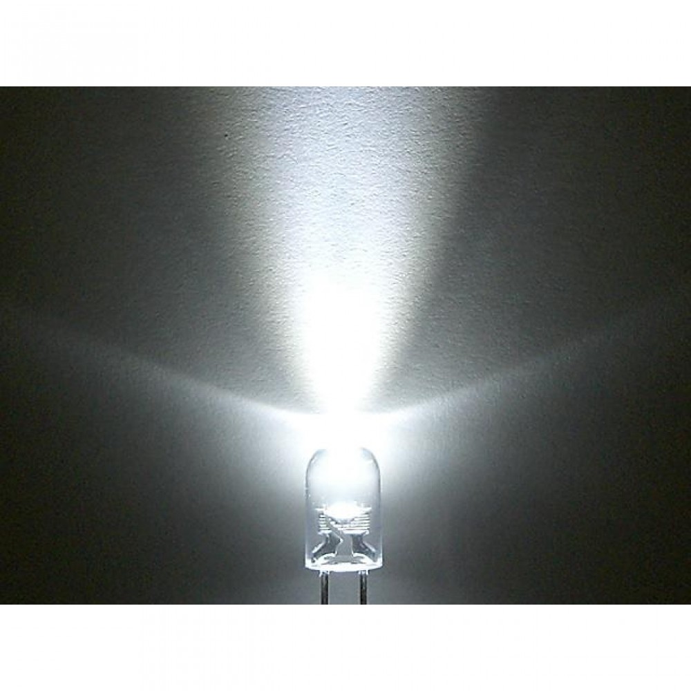 Basic Led Lens Buy 3mm Basic Focus LED - White Online in at HUBTRONICS.in