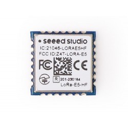 Seeed Studio Wio-E5 Wireless Module (Bulk) - STM32WLE5JC, ARM Cortex-M4 and SX126x embedded, supports LoRaWAN on EU868 (MPN:317990687) Seeed Studio Wio-E5 Wireless Module (Bulk) - STM32WLE5JC, ARM Cortex-M4 and SX126x embedded, supports LoRaWAN on EU868 (MPN:317990687)