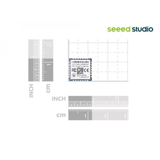 Seeed Studio Wio-E5 Wireless Module (Bulk) - STM32WLE5JC, ARM Cortex-M4 and SX126x embedded, supports LoRaWAN on EU868 (MPN:317990687)