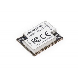 Seeed Studio Wio-S3-N Wireless Module without IPEX, ESP32-S3R8, Dual-core Xtensa® LX7 and SX1262 embedded, LoRaWAN, Wi-Fi & BLE, supports EU868 & US915 (MPN:100079384)