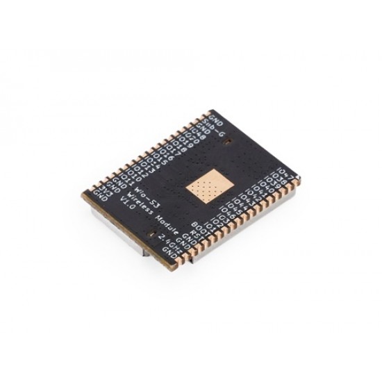 Seeed Studio Wio-S3-N Wireless Module without IPEX, ESP32-S3R8, Dual-core Xtensa® LX7 and SX1262 embedded, LoRaWAN, Wi-Fi & BLE, supports EU868 & US915 (MPN:100079384)