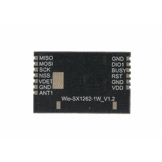 Seeed Studio Wio-SX1262-1W Wireless Module (Tape Reel) | Semtech SX1262 | LoRa | Sub-GHz | 30 dBm Output Power (MPN:100013283) Seeed Studio Wio-SX1262-1W Wireless Module (Tape Reel) | Semtech SX1262 | LoRa | Sub-GHz | 30 dBm Output Power (MPN:100013283)