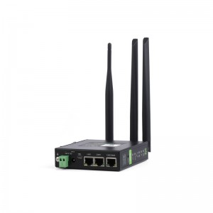 Industrial 4G LTE Router, multiple VPN protocols support, 3-ch Ethernet Ports, WIFI high-speed internet access, dual Qualcomm chips