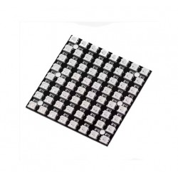 WS2812 64-Bit 8x8 addressable RGB LED Matrix Panel WS2812 64-Bit 8x8 addressable RGB LED Matrix Panel