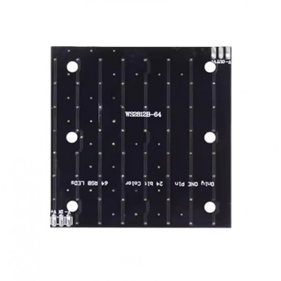 WS2812 64-Bit 8x8 addressable RGB LED Matrix Panel WS2812 64-Bit 8x8 addressable RGB LED Matrix Panel