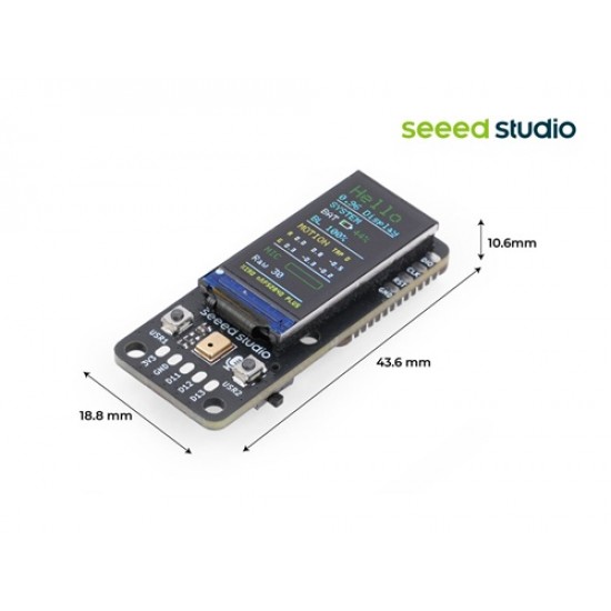 Seeed Studio XIAO 0.96 Inch IPS Display (nRF52840) (MPN:100063377)