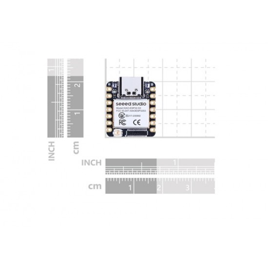 Seeed Studio XIAO ESP32-S3 With Antenna (Box Packing) (MPN: 113991114)
