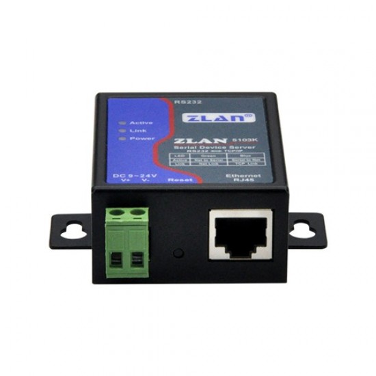ZLAN5103K RS232/485/422 to Ethernet Converter