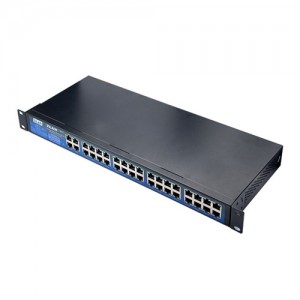 ZLAN5G12 16-Port RS232/RS485/RS422 to TCP/IP Industrial Serial Server