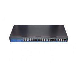 ZLAN5W12 32-Port Rack-Mount Serial Server – Industrial Multi-Port Ethernet Device Server