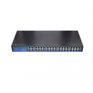 ZLAN5W12 32-Port Rack-Mount Serial Server – Industrial Multi-Port Ethernet Device Server