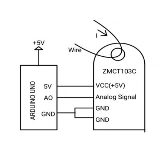 ZMCT103C 5A Range Single-Phase AC Current Transformer Sensor Module ZMCT103C 5A Range Single-Phase AC Current Transformer Sensor Module