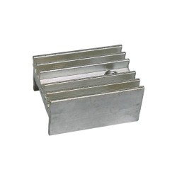 Silver 20mm Aluminium Heatsink - 034