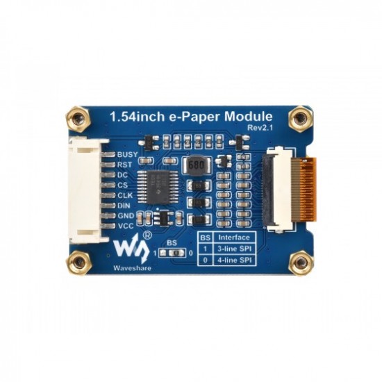 1.54inch e-Paper display (G), e-ink display, 200x200, Red/Yellow/Black/White, SPI Interface 1.54inch e-Paper display (G), e-ink display, 200x200, Red/Yellow/Black/White, SPI Interface