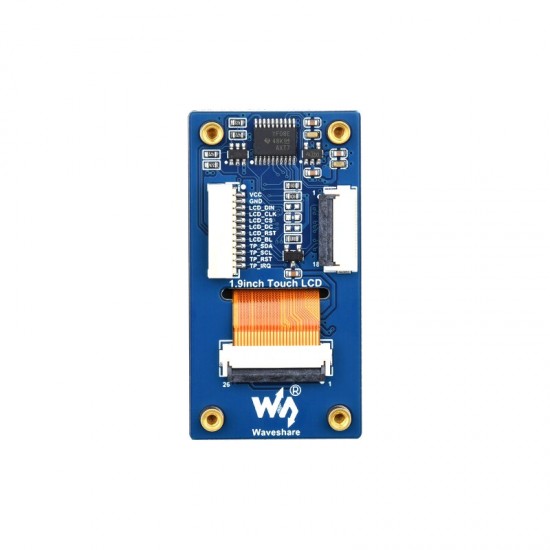 1.9inch Touch LCD Display Module, Micro LCD Display, 172×320 Resolution, IPS, SPI And I2C Communication, 262K Display Color 1.9inch Touch LCD Display Module, Micro LCD Display, 172×320 Resolution, IPS, SPI And I2C Communication, 262K Display Color