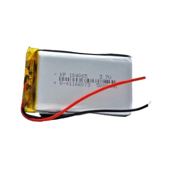 104065 3.7v 5000mAh LiPo Rechargeable Battery 104065 3.7v 5000mAh LiPo Rechargeable Battery