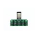 USB-C 3.1 Male Breakout 24 Pins PCB USB-C 3.1 Male Breakout 24 Pins PCB
