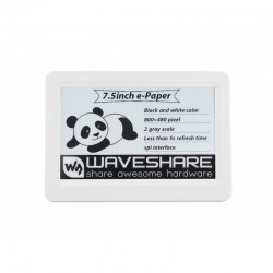 7.5inch Passive NFC-Powered e-Paper V2, No Battery, Wireless Powering & Data Transfer