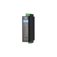 8-Ch RS485 to RJ45 No PoE Serial Server, 8 Channels RS485 Independent Operation, Rail-mount Industrial Isolated Serial Module, Bi-directional Transparent Transmission, Modbus Gateway