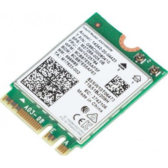 Intel® AX210.NGWG.NV Wi-Fi 6E AX210 Module Intel® AX210.NGWG.NV Wi-Fi 6E AX210 Module