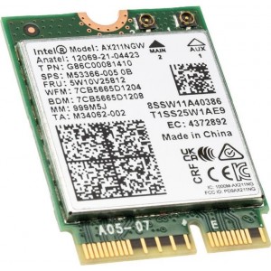 Intel® AX211.NGWG.NV Wi-Fi 6E AX211(Gig+) Module