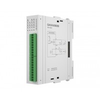 GAXAX8080 8DI+8DO Distributed Remote IO Communication module, RJ45, RS485, Modbus TCP/RTU