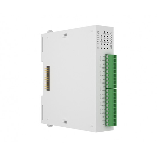 GXAXA0404 4AI+4AO Distributed Remote IO Communication module, RJ45, RS485, Modbus TCP/RTU GXAXA0404 4AI+4AO Distributed Remote IO Communication module, RJ45, RS485, Modbus TCP/RTU