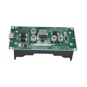 HW-465B 9V DC UPS Type-C 15W 1.6A Fast Charge UPS 18650 Lithium Battery Charger Module 9V Output