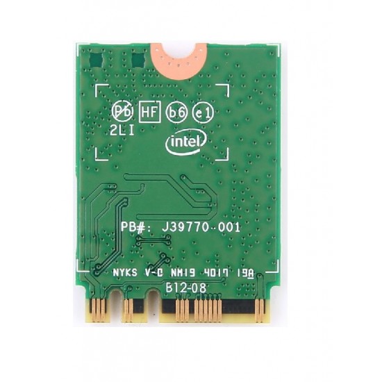 Intel Wireless AC9260 NIC - 2.4/5GHz Dual Band Wireless Wi-Fi Card - Wi-Fi 5 & BLE 5.1 Intel Wireless AC9260 NIC - 2.4/5GHz Dual Band Wireless Wi-Fi Card - Wi-Fi 5 & BLE 5.1