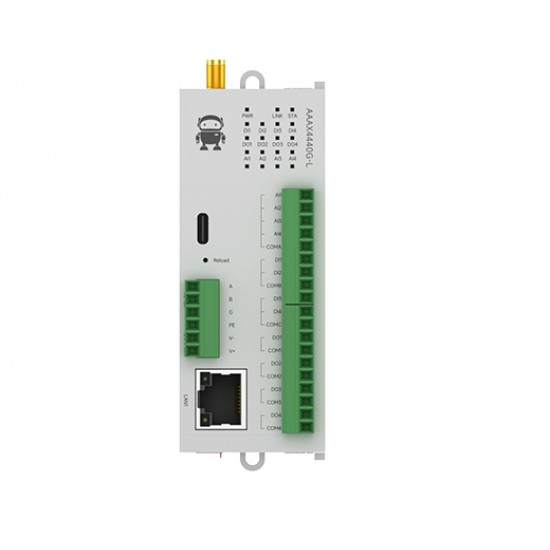 Ebyte M31-AAAX4440G-L Modbus RTU Control LoRa Host 4DI+4AI+4DO RJ45 RS485 Interface Distributed Wireless Remote IO Module