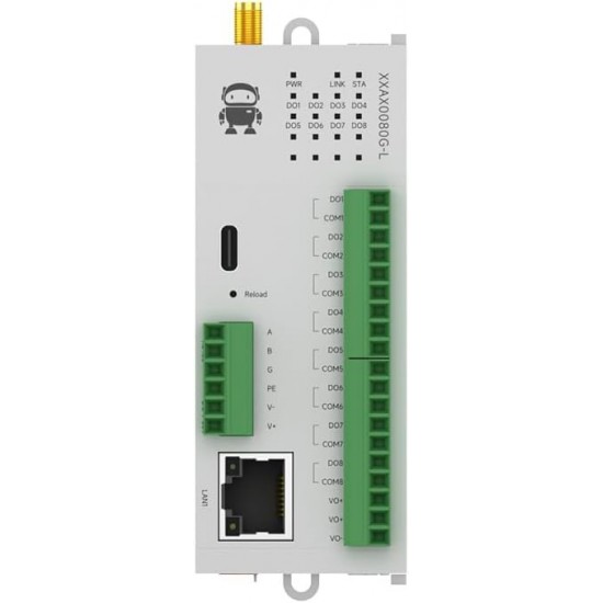 Ebyte M31-XXAX0080G-L Modbus RTU Control LoRa Host 8DO RJ45 RS485 Interface Distributed Wireless Remote IO Module Ebyte M31-XXAX0080G-L Modbus RTU Control LoRa Host 8DO RJ45 RS485 Interface Distributed Wireless Remote IO Module